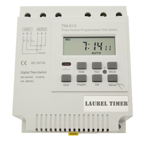 TM613 Three Phases 380V Digital Programmable Timer